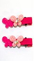 Набор заколочек для волос, Цвет: Ярко-розовый (012800436)