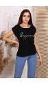 Футболка женская, Цвет: Черный (017703892)