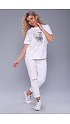 Футболка женская, Цвет: Белый (017704188)