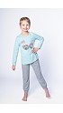 Пижама для девочки, Цвет: Бирюзовый (026400733)
