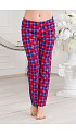 Брюки женские пижамные, Цвет: Разноцветный (029501418)