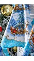 Набор кухонных полотенец Приключения Санты (056300623) - Дополнительное изображение