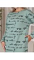 Платье женское из футера (065209720) - Дополнительное изображение