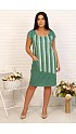 Платье женское, Цвет: Зеленый (087401219)