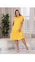 Платье женское, Цвет: Желтый (087401387)