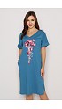Платье женское, Цвет: Синий (087500011)
