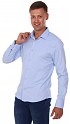 Рубашка мужская, Цвет: Голубой (096000322)