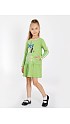 Платье для девочки, Цвет: Зеленый (267001589)