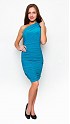 Платье женское, Цвет: Голубой (64588)