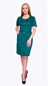 Платье женское, Цвет: Темно-зеленый (64873)