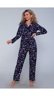 Пижама женская 000000379 оптом. 