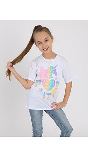 Футболка для девочки 024901615 оптом. Футболка для девочки 024901615 оптом.