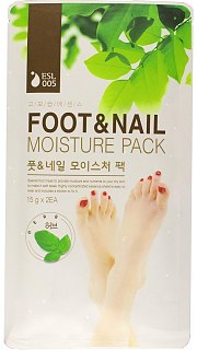 Маска-носочки для ног и ногтей Foot & Nail Moisture Pack для увлажнения и питания 081400003 оптом. Маска-носочки для ног и ногтей Foot & Nail Moisture Pack для увлажнения и питания 081400003 оптом.