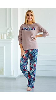 Костюм женский домашний макси 083200732 оптом. Костюм женский домашний макси 083200732 оптом.