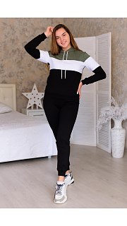 Костюм женский из футера 085000528 оптом. Костюм женский из футера 085000528 оптом.