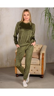 Костюм женский из стрейч велюра 085000587 оптом. Костюм женский из стрейч велюра 085000587 оптом.