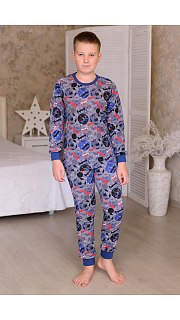 Пижама подростковая из кулирки 085700524 оптом. Пижама подростковая из кулирки 085700524 оптом.